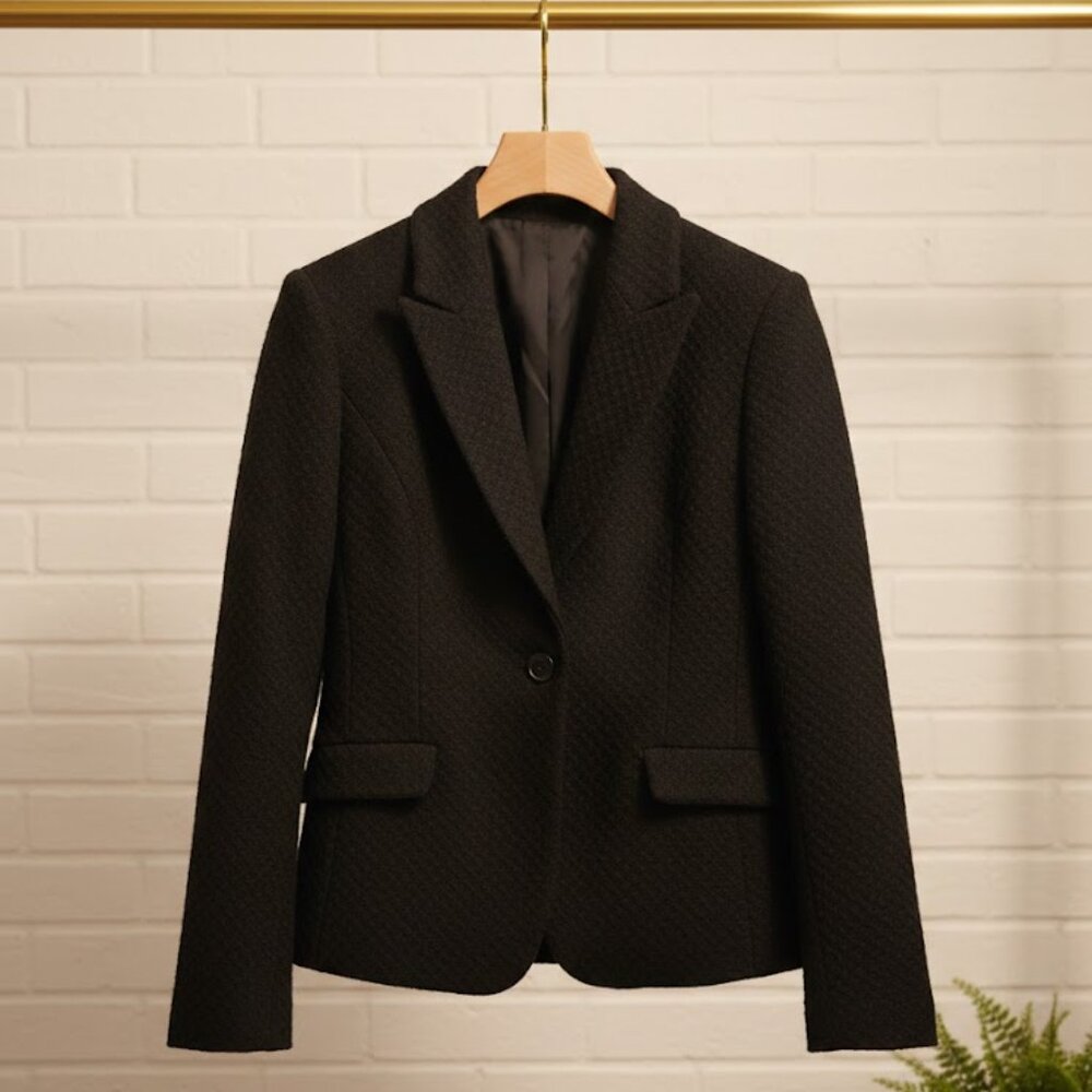 Tahari Wool Classic Blazer